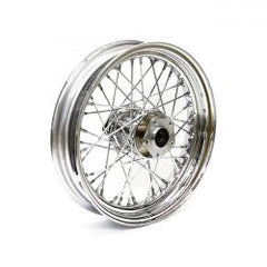 MCS 3.00 X 16 Front Wheel 40 Spokes Chrome