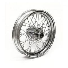 MCS 3.00 X 16 Front Wheel 40 Spokes Chrome
