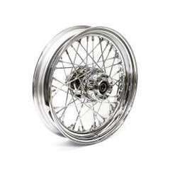MCS 3.00 X 16 Rear Wheel 40 Spokes Chrome