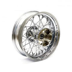 MCS 5.00 X 16 Rear Wheel 40 Spokes Chrome