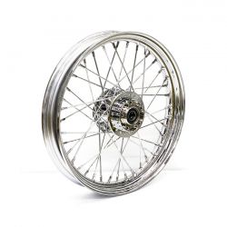 MCS 2.50 X 19 Front Wheel 40 Spokes Chrome