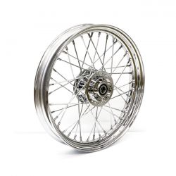 MCS 2.50 X 19 Front Wheel 40 Spokes Chrome