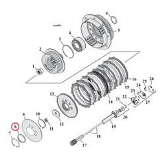 MCS Seat, Clutch Spring