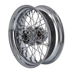 MCS 5.00 X 16 Rear Wheel 40 Spokes Chrome