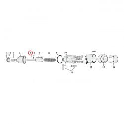 MCS Roll Pin, 1/8 Dia. X 1" Long