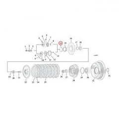 MCS Retaining Ring, Clutch
