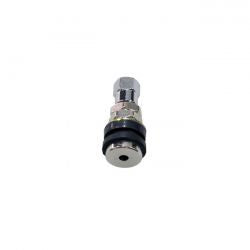 MCS Screw-In Tubeless Valve Stem. Chrome Hex Cap