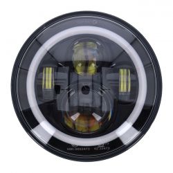 MCS Bright, 7" Led Headlamp. Black
