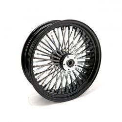 MCS Radial 48 Fat Spoke Rear Wheel 5.50 X 18 Black