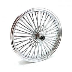 MCS Radial 48 Fat Spoke Front Wheel 3.50 X 21 Sf Chrome
