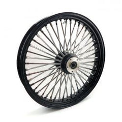 MCS Radial 48 Fat Spoke Front Wheel 3.50 X 23 Df Black