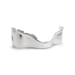 MCS Lower Outer Batwing Fairing Trim Skirt. Chrome