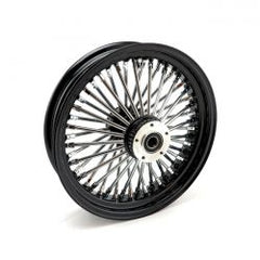 MCS Radial 48 Fat Spoke Front Wheel 3.50 X 16 Df Black