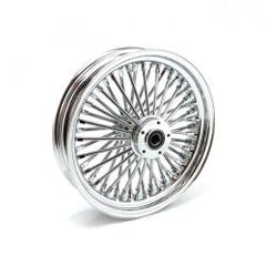 MCS Radial 48 Fat Spoke Front Wheel 3.50 X 16 Sf Chrome