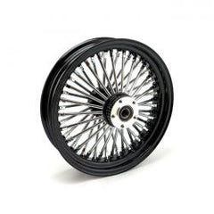 MCS Radial 48 Fat Spoke Rear Wheel 3.50 X 16 Black