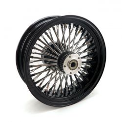 MCS Radial 48 Fat Spoke Rear Wheel 5.50 X 16 Black
