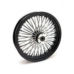 MCS Radial 48 Fat Spoke Front Wheel 3.50 X 18 Sf Black