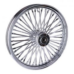 MCS Radial 48 Fat Spoke Front Wheel 2.15 X 19 Df Chrome