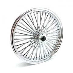 MCS Radial 48 Fat Spoke Front Wheel 3.50 X 21 Df Chrome