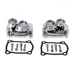 MCS M8 Tappet Block Covers, Chrome