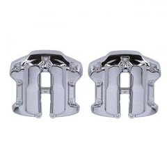 MCS M8 Rocker Box Cover Set. Chrome