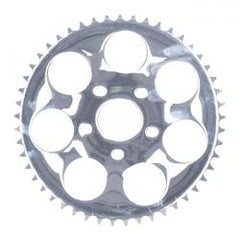 MCS Rear Sprocket, Chrome. 49T