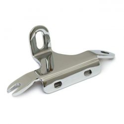 MCS Motor Mount W/Coil Mount. No Ignition Switch Hole. Chrome