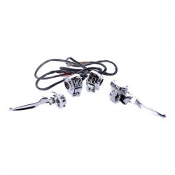 MCS Handlebar Control Kit Chrome