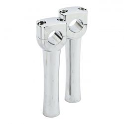 MCS Dighton 6" Domed Risers. Chrome