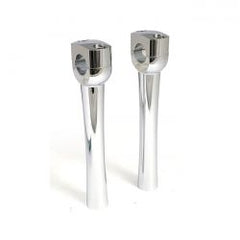 MCS Dighton 8" Domed Risers. Chrome