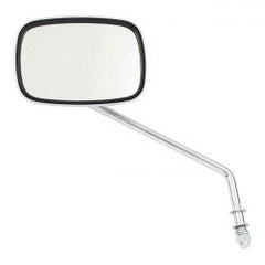 MCS Late OEM Style Mirror, Long Stem, Left Side. Chrome