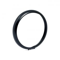 MCS Bates Style Headlamp Trim Ring. 4-1/2". Satin Black