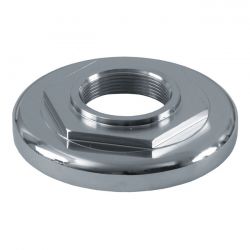 MCS Fork Bearing Adjuster Cone. Chrome