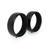 MCS Recessed Trim Rings. 4.5" Spotlamp. Satin Lack