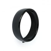 MCS Recessed Trim Ring. 5-3/4" Headlamp. Gloss Black