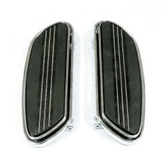 MCS Runway Rider Floorboards, Std. Length. Chrome