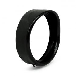 MCS Recessed Trim Ring With Visor. 7" Headlamp. Black