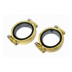 MCS Intake Clamps Heavy Duty, Brass