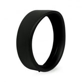 MCS Recessed Trim Ring With Visor. 7" Headlamp. Black Wrinkle