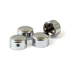 MCS Head Bolt Cover Kit. Smooth, Chrome