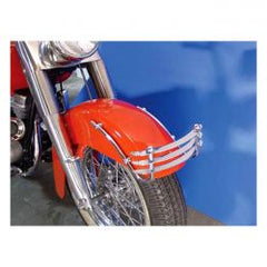 MCS Front Fender Rail Cheese Grater. Chrome