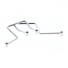 MCS Saddlebag Support Kit. Chrome