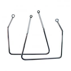 MCS Saddlebag Support Kit. Chrome