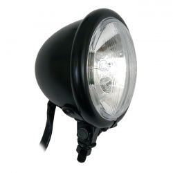MCS Bates Style 4-1/2" 35/35W Headlamp. Black
