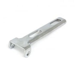 MCS Universal Solo Seat Hinge, Square Mount. Chrome
