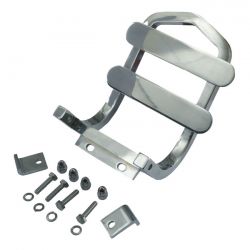 MCS Luggage Rack, Sissybar Mount. Chrome