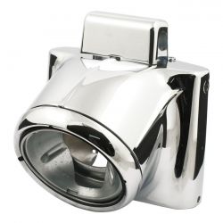 MCS 7" Headlamp Housing Kit. Chrome