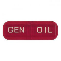 MCS Replacement Lens For 2-Light (47-61 Style) Dash. Red