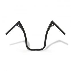 MCS Hold-On Handlebar, 15" Rise 1" Black