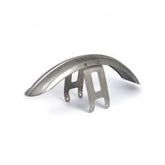 MCS 49-84 FL Custom Narrow Front Fender. Raw Steel, Ribbed